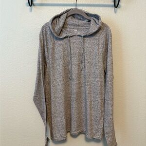Public Opinion Heather Gray Hooded T-shirt